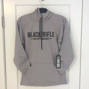Black Rifle Coffee grey hoodie, size XS